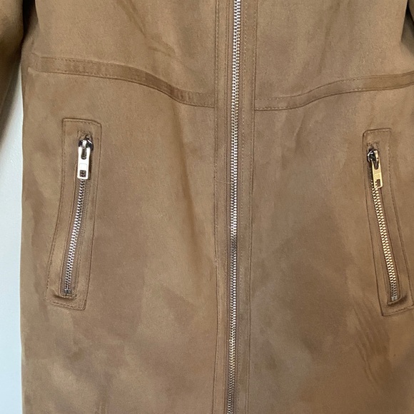 Zara Tan Shearling Coat - Picture 15 of 17